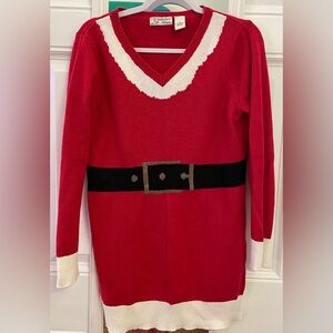 Size medium Santa sweater. Ugly sweater. Christmas party! Mrs. Claus.